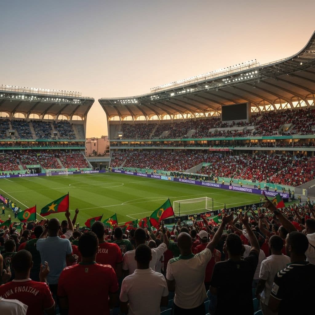 العد التنازلي لبطولة كأس أمم أفريقيا 2025 في المغرب